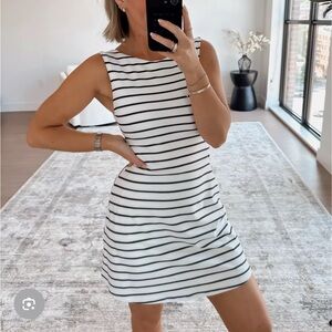 Abercrombie & Fitch YPB Striped Sleeveless SPORT Dress